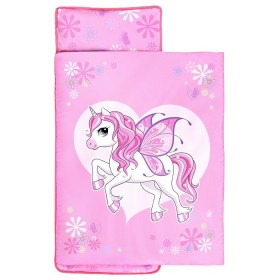 unicorn nap mat with pillow